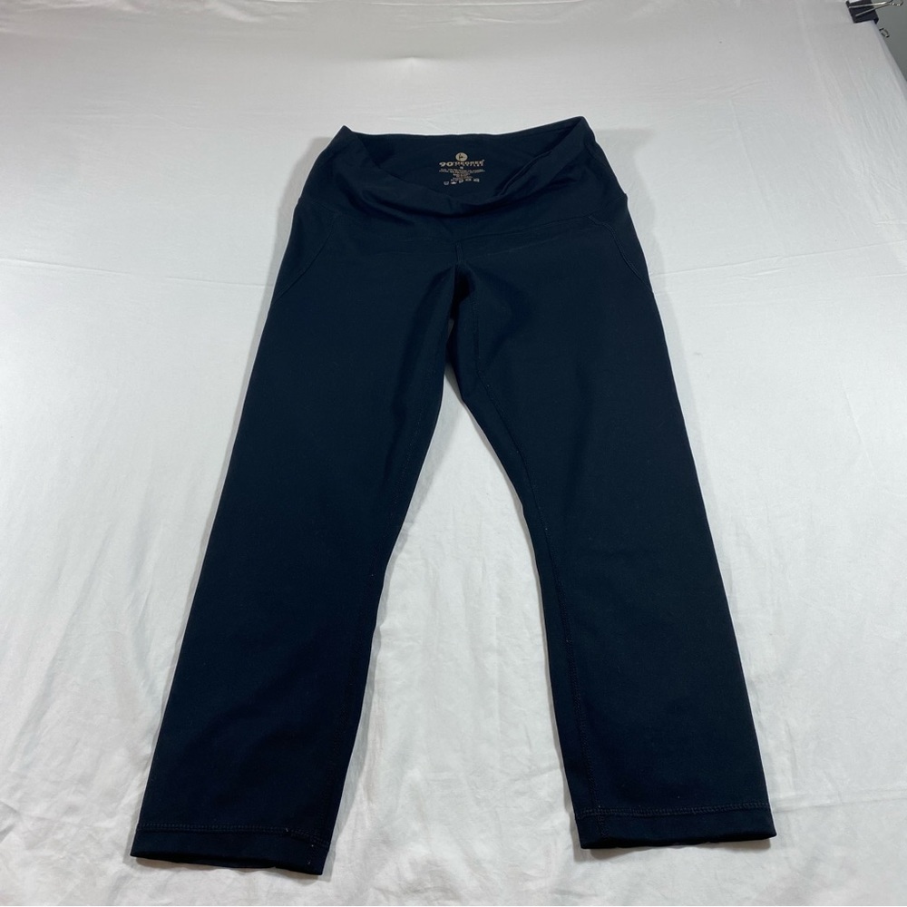 90* Degree by Reflex Capri Leggings Athletic Pants Workout pants Yoga pants Med. - Picture 1 of 7